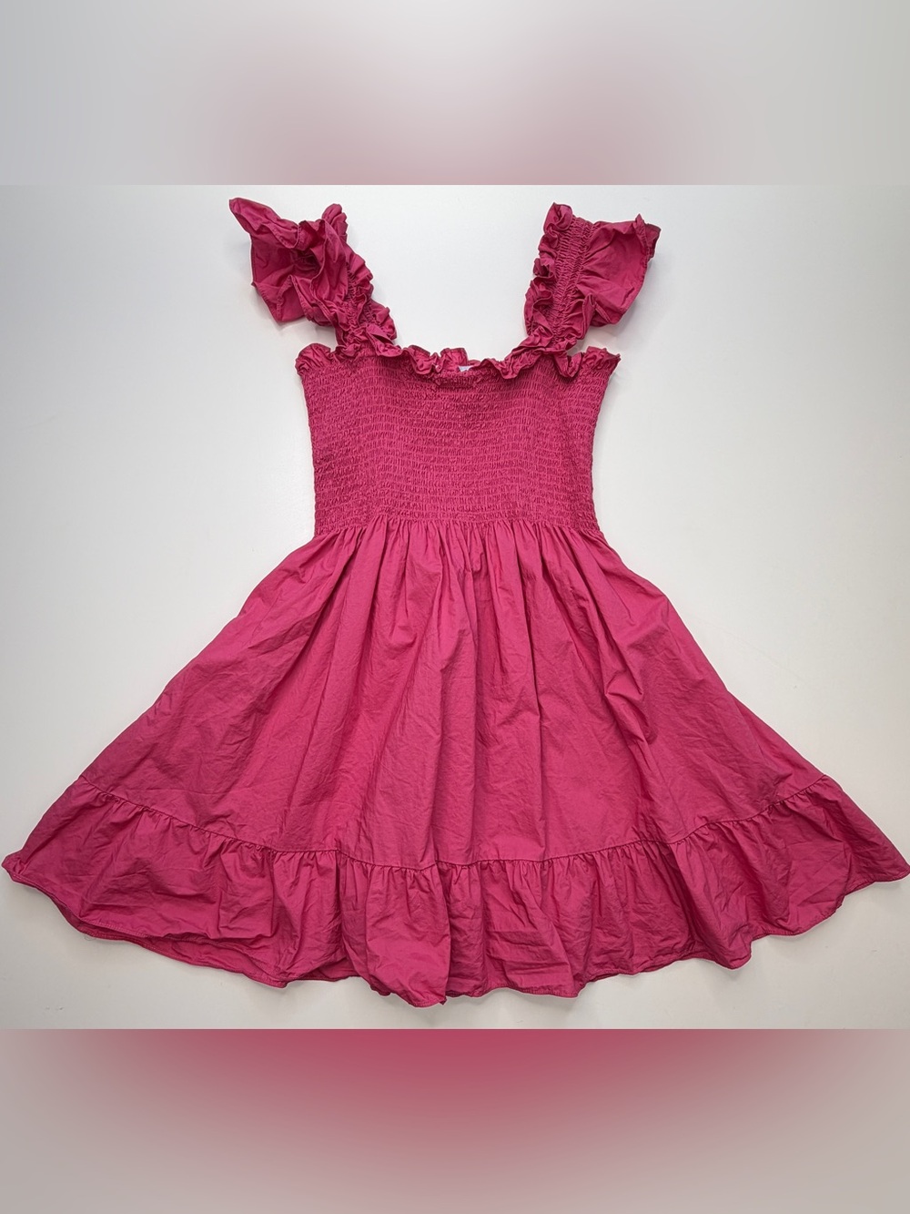 Hill House Home Elizabeth Nap dress Pink/Berry Sz Small EUC